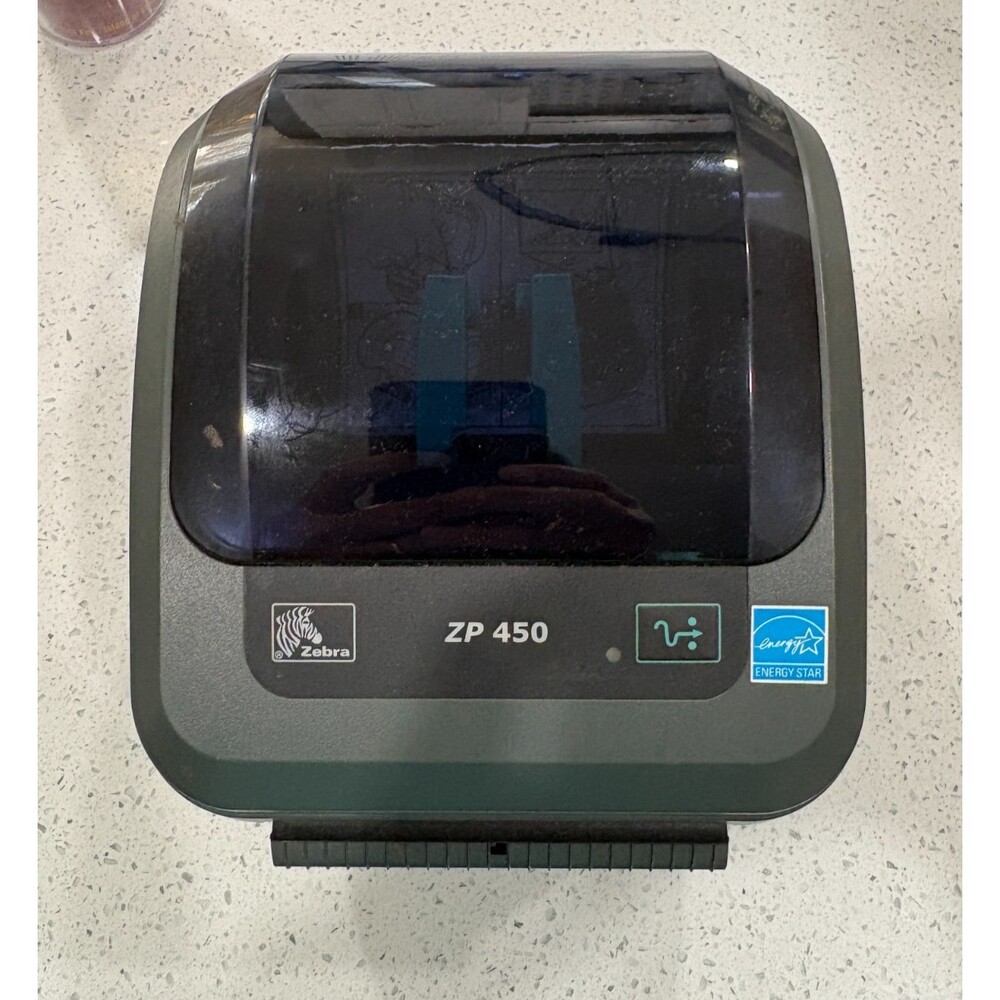 Zebra ZP450 Direct Thermal Shipping Label Printer  *FOR PARTS*